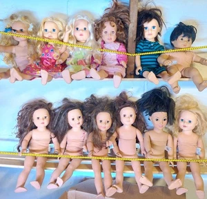 12 Assorted Old Dolls, Journey Girls Vinyl 18" Doll Madame Alexander Play Wonder - Picture 1 of 24