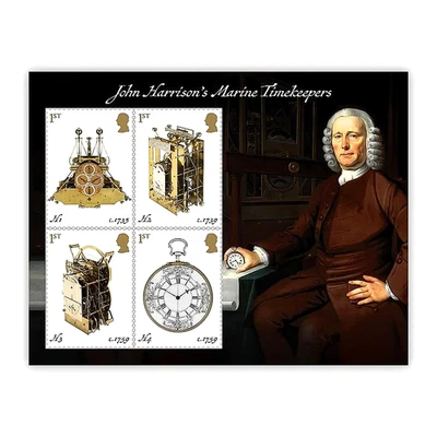 GB 2025 SC XXXX ROYAL OBSERVATORY GREENWICH MULTI  1st (4) MINISHEET MNH OG VF - Image 1 of 4