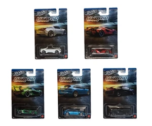2025 HOT WHEELS SILVER SERIES HYBRID SPEED COMPLETE SET OF 5 CARS - Picture 1 of 11