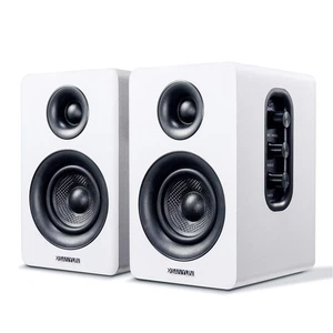 SW208 Altoparlanti da Libreria Bluetooth 5.0 Attivi 3" - Altoparlante in Fibra di Carbonio 60W U... - Foto 1 di 7