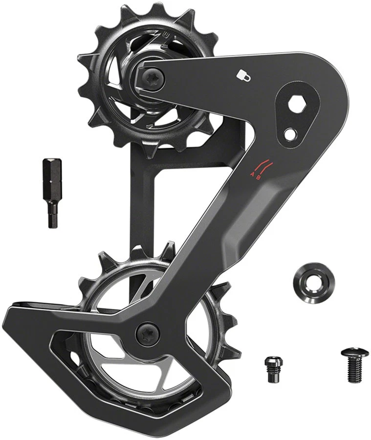 SRAM Eagle T-Type AXS Carbon Rear Derailleur Cage Kit - Lightweight, - Image 1 of 1