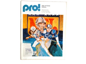 PRO! Falcons vs. Colts – August 11, 1973 – Hall of Fame Edition - Picture 1 of 22