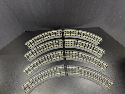 MTH RealTrax 40-1002 O-31 curve track | 8 sections | hollow rail | EX cond - Image 1 of 4