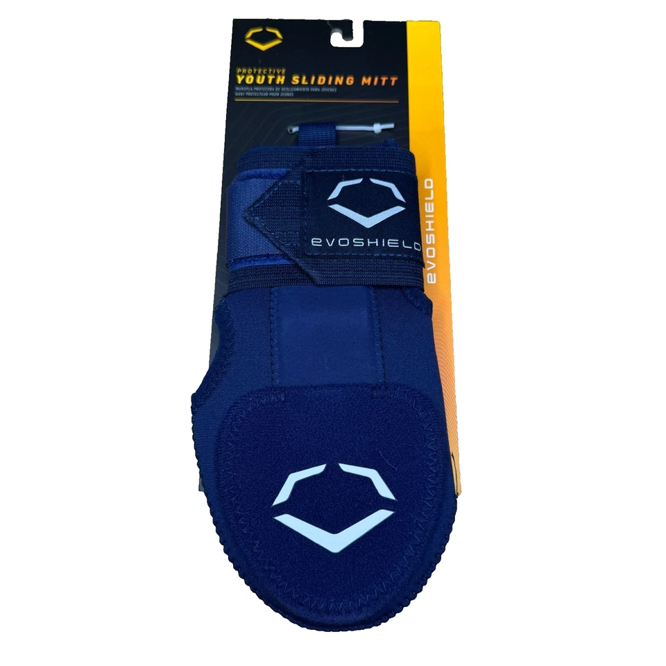 EvoShield Youth Sliding Mitt - Navy - - Baseball Softball