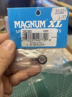 Magnum throttle arm XL 40–120 (not 61 HR). Part number 282203. - Image 1 of 3