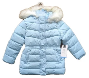 Member's Mark Toddler Small (6/6X) Removable Faux Fur Trim Hood Puffer Jacket - Picture 1 of 11