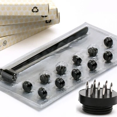 Nube y Dragón 7 Estrellas Pipa Flor de Ciruela Bala Dérmica Siete Estrellas Martillo 12 Cabezas Foto 1 de 4