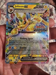 Jolteon ex 030/131 Prismatic Evolutions Surprise Box Stamped Promo Pokemon - Bild 1 von 2