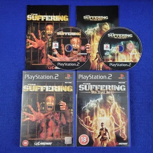 ps2 SUFFERING The, x2 Games 1 + 2 TIES THAT BIND Playstation PAL Versions - Imagen 1 de 5
