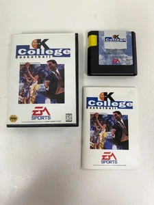 VIDEOJUEGO DE BALONCESTO UNIVERSITARIO SEGA GENESIS EA SPORTS COACH K - Imagen 1 de 2