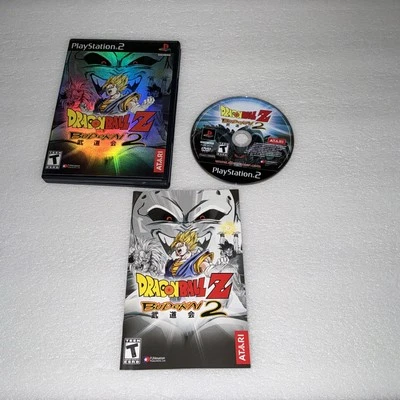 Dragonball Z Budokai 2 Ps2 NTSC USA VGC With Manual Shiny Cover Inlay Variant - Image 1 of 4