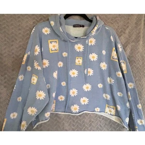 National Geographic Cropped Daisy Hoodie Size XXL floral skate nature outdoor - Picture 1 of 5