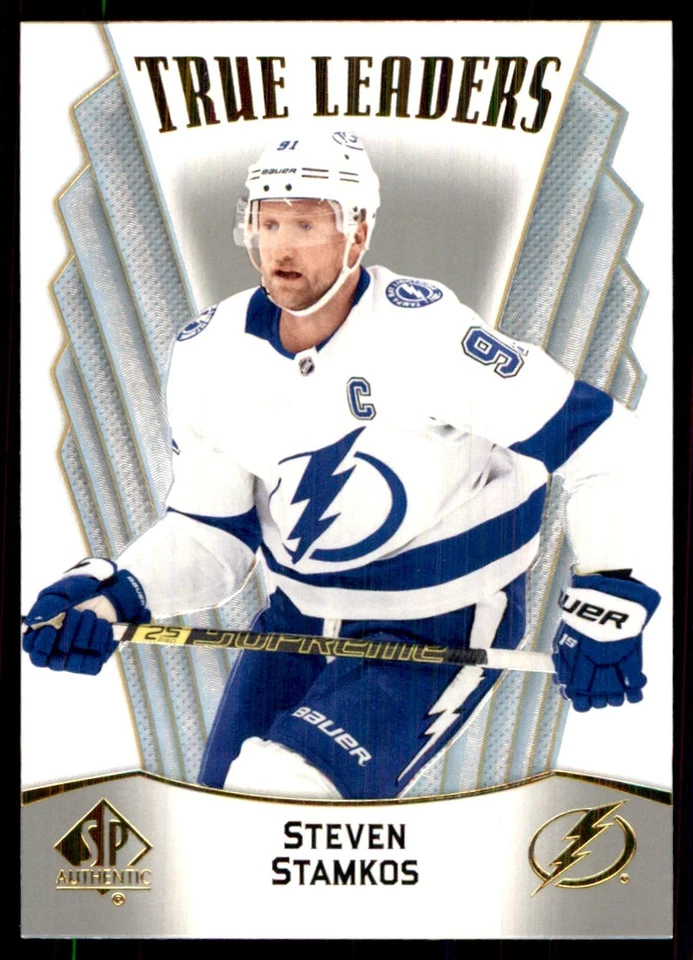 2021-22 SP Authentic True Leaders Steven Stamkos Tampa Bay Lightning #TL-17 - Image 1 of 2