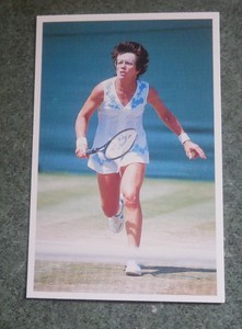 BILLIE JEAN KING ORIGINAL 1994 GAME TRADING CARD ERROR