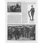 The Rifle Competition at Bisley - Antique Print 1900