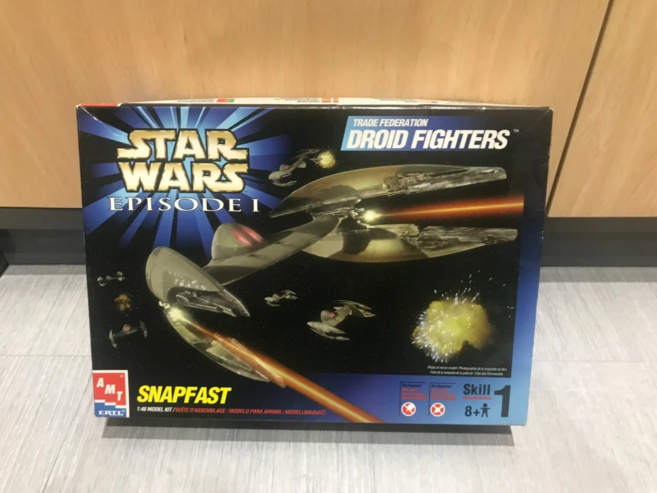 Maqueta Star Wars AMT ERTL Droid Fighters Snapfast - Imagen 1 de 1