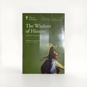 CD The Wisdom of History by J. Rufus Fears AUDIOBOOK Lincoln Jefferson Washingto - Picture 1 of 3