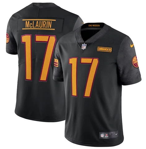 Men's Terry McLaurin #17 "Washington Commanders" Stitched Jersey Cover