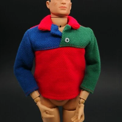 1/6 比例衣服红色长袖马球上衣适用于 12 英寸人偶 GI Joe Ken 时尚 — 第 1/4 张图片