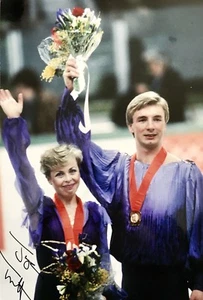 Jane Torvill HAND SIGNED 12x8 Bolero Olympic Gold Photograph *IN PERSON* COA - Picture 1 of 1