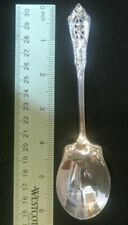 Wallace Sterling Rose Point Sugar Spoon 6 1/8" 34g