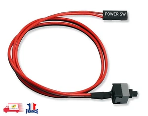 ATX Netzschalter Kabel Einschaltknopf PC Power SW 50cm On/Off - Bild 1 von 5
