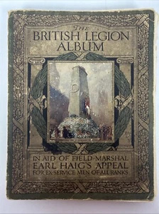 Antikes Album The British Legion zugunsten von Feldmarschall Earl Haig's Appeal - Bild 1 von 22