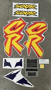 Honda 1995 CR500 Reproduction Decal Set / Sticker Kit / Graphics Kit - Picture 1 of 16