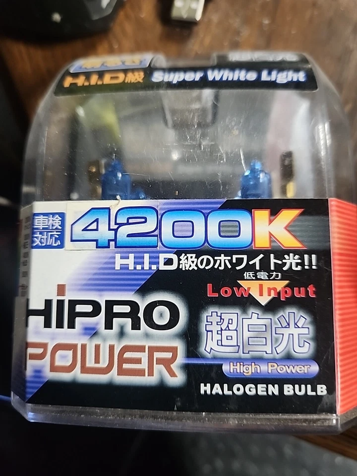 HIPRO POWER H3 12V 100W SUPER WHITE HID HALOGEN HEADLIGHT BULBS  - Image 1 of 2