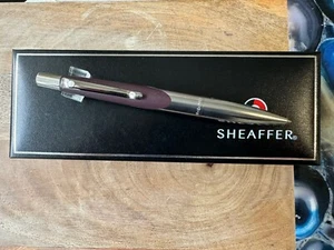 Sheaffer Intrigue 615 mattes Chrom und Auberginenbleistift - Bild 1 von 9