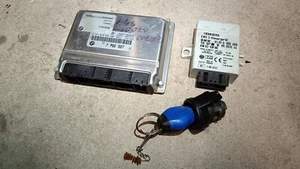 BMW E46 320d M47 D20 100kW DIESEL ENGINE CONTROL UNIT EWS KIT 7786887 0281010205 - Picture 1 of 4