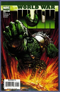 WORLD WAR HULK 1 2007 DAVID FINCH NM- HIGH GRADE GLOSSY ORIGINAL OWNER MCU MOVIE - Picture 1 of 12