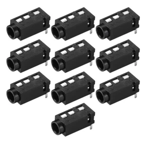 3.5 mm Audio Jack Connector PCB Mount Female Socket 4 Pin PJ-320A 10pcs - Picture 1 of 4