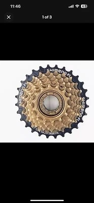 7 Speed SCREW ON Freewheel Screw on Bicycle Cycling Bike 14-28 Teeth - Image 1 of 3