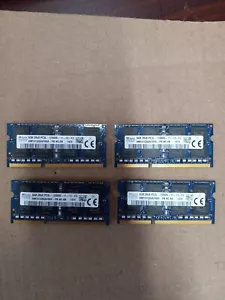 32GB SK Hynix (4 X 8GB) PC3L-12800S (DDR3-1600) RAM Memory HMT41GS6AFR8A-PB - Picture 1 of 2