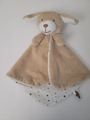 Bass Pro Shops Baby Lovey плюшевый щенок собака бежевый желтовато-коричневый клатч звезды уютная игрушка - Изображение 1 из 4