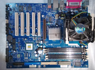 QDI P4I865PEA-6AFL [PE-6A] + Pentium 4 2,8GHz +2GB +cooler [Socket 478]  - Bild 1 von 4