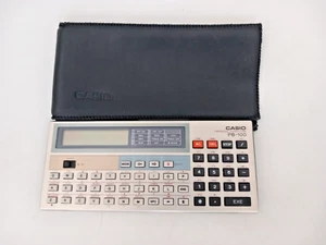 Calculatrice Casio Personal Computer PB-100 fonctionnelle - Afbeelding 1 van 3