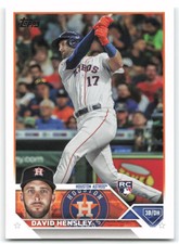 2023 Topps Series 2 David Hensley #649 Houston Astros Rookie Card