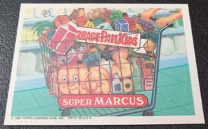 1987 Garbage Pail Kids Original Series 10 (GPK-OS10) #406b Super Marcus - Bild 1 von 2