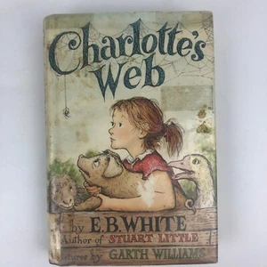 Charlotte's Web by E.B. White First Edition Hardcover with Dust Jacket 1952 - Picture 1 of 10
