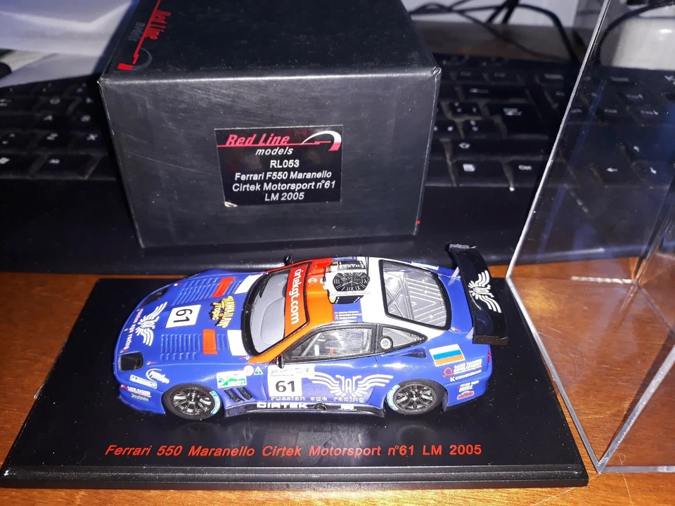 Red Line 1/43 Ferrari 550 Maranello #61 Le Mans 2005 RL053 - Immagine 1 di 1