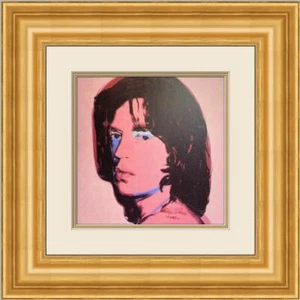 Andy Warhol POP ART - Mick Jagger Custom Framed Print - Picture 1 of 2