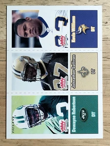 Fleer Tradition Tiffany #281 2003 Dewayne Robertson/J.Sullivan/Kevin Williams radiocontrol - Imagen 1 de 2
