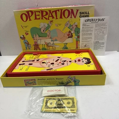 Vtg 2003 Milton Bradley 4545 Operation Game - Complete And Working - Image 1 of 4