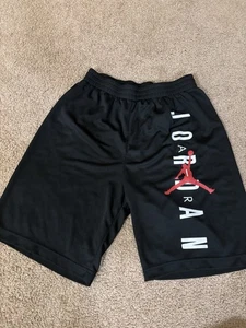 Jordan Kids Basketball Shorts – Youth Large 12–13 Years– Black– New Without Tags - Picture 1 of 2