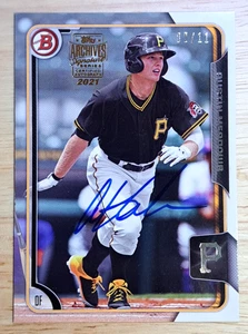 Austin Meadows /11 (AUTO, Prospect) 🔥2021 Topps Archives Signatures - Pirates - Picture 1 of 3