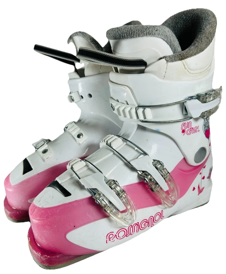 Rossignol Fun Girl Kids Ski Boots 265 mm Mondo 22.5 - Image 1 of 4
