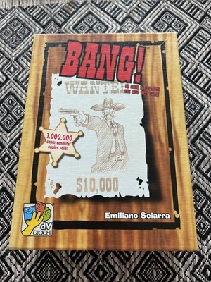 Bang! Wild West Family Card Game 4th Edition Davinci Games Base Core 100% Comp - Image 1 of 4