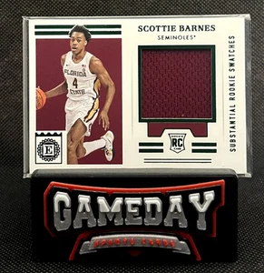 2021 Chronicles Draft Picks Encased Substantial Rookie Swatches Scottie Barnes - Picture 1 of 9